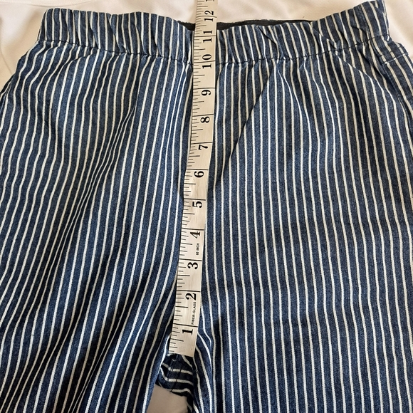 Hashttag in trend Flare Striped pants with an elastic waist Size small - Picture 15 of 16